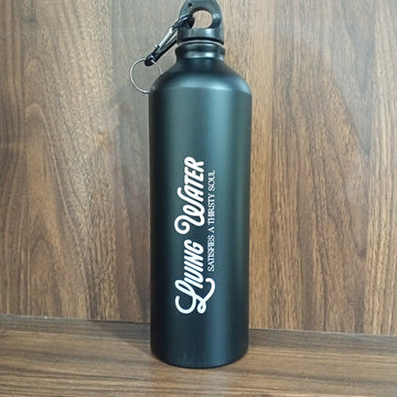 Living Waters Version 2 - Sipper Bottles 750 ml (Black)