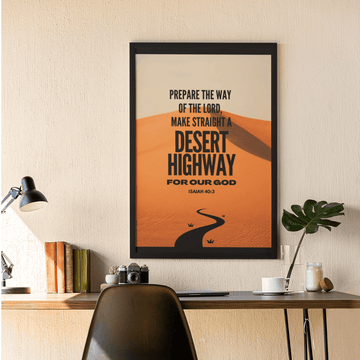 DESERT HIGHWAY - Christian Frames