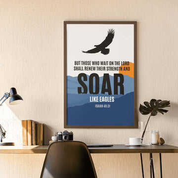 SOAR Like Eagles - Christian Frames