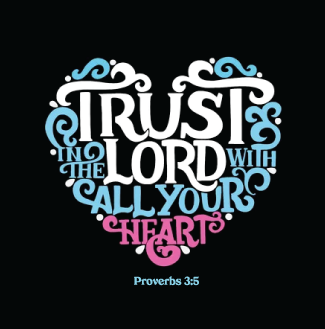 Trust In The Lord With All Your Heart - Fridge Magnets