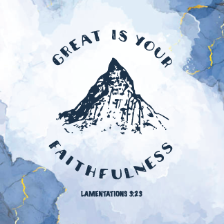 Great Is Your Faithfulness - Fridge Magnets