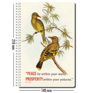 Peace be within your walls - Notebook