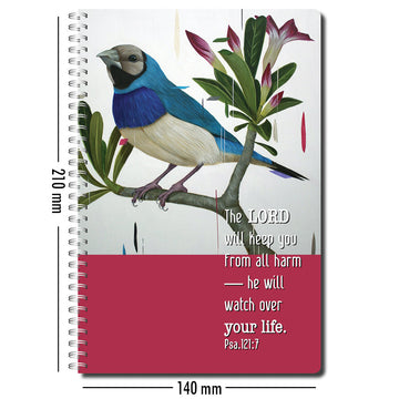 The Lord will watch over your life - Notebook