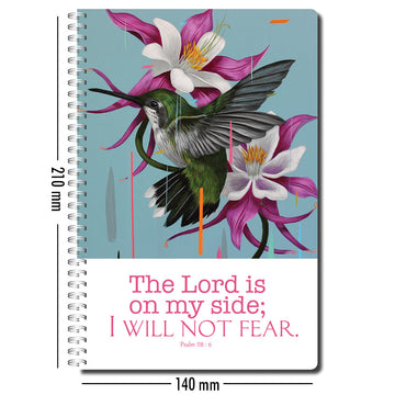 The Lord is on my side - Notebook