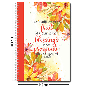You will eat the fruit of your labour - Notebook