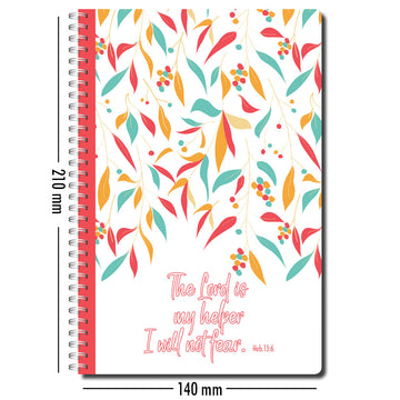 The Lord is my helper - Notebook