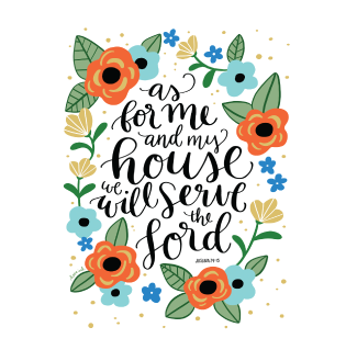 As For Me And My House - Fridge Magnets