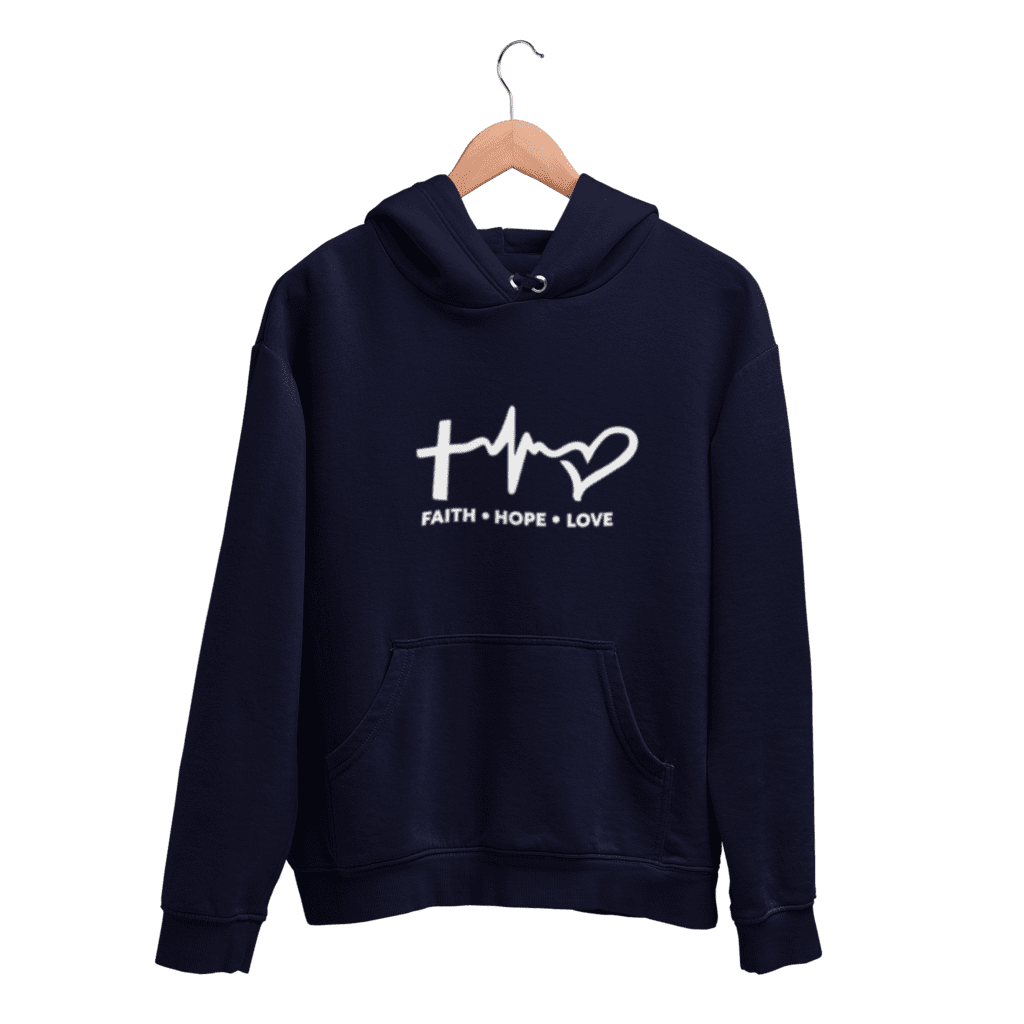 Faith hope 2025 love hoodie