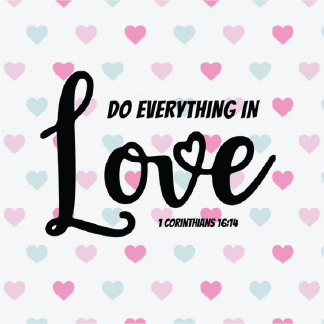 Do everything in Love - Fridge Magnets