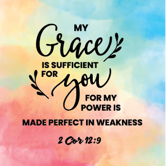 My Grace Is Sufficient- Fridge Magnets