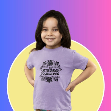 Be Strong & Courageous - Kids Tee