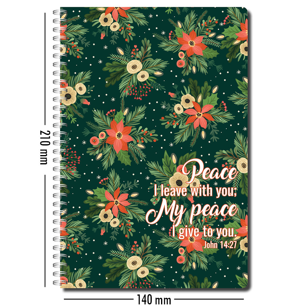 Peace I leave with you - Notebook