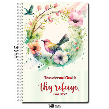 God is thy refuge - Notebook