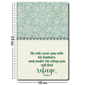 He will cover you - Notebook