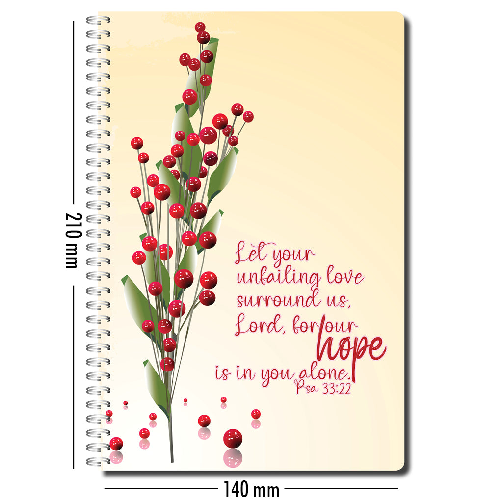 Let your unfailing love - Notebook