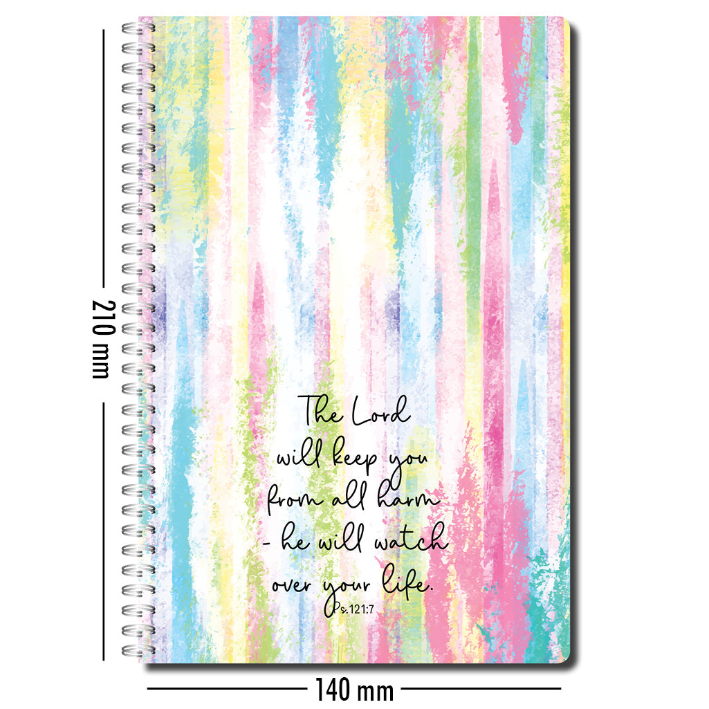 He will watch over your life  - Notebook