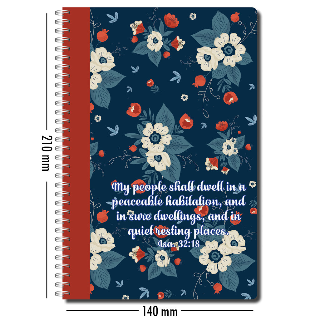 Peaceable habitation - Notebook