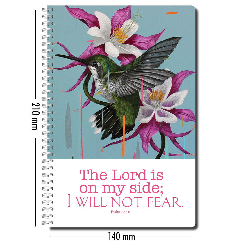 The Lord is on my side - Notebook