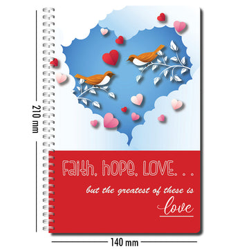 Faith, hope and love - Notebook